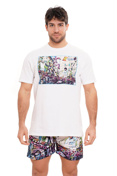 TS Quartieri Bianco - T-Shirt - Move Beachwear
