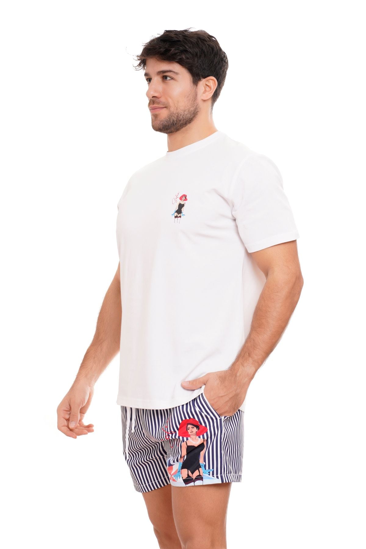TS Loren Bianco - T-Shirt - Move Beachwear