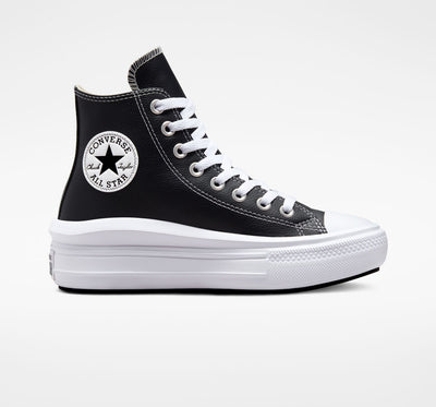 SNEAKERS CHUCK TAYLOR ALL STAR MOVE PLATFORM FOUNDATIONAL LEATHER CONVERSE DONNA