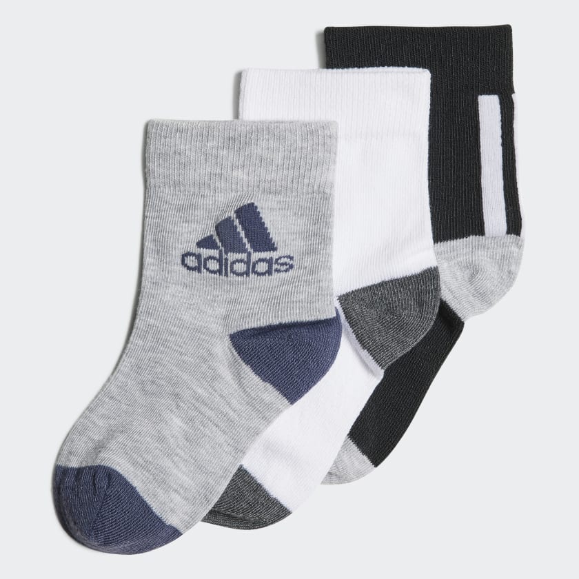 CALZINI ADIDAS (3 PAIA) IN POLIESTERE BAMBINO – kappaonapoli