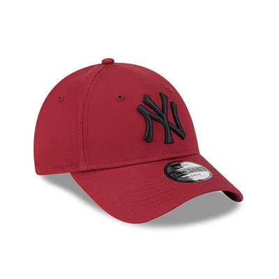 CAPPELLO 9FORTY NEW YORK YANKEES LEAGUE ESSENTIAL ROSSO NEW ERA BAMBINO