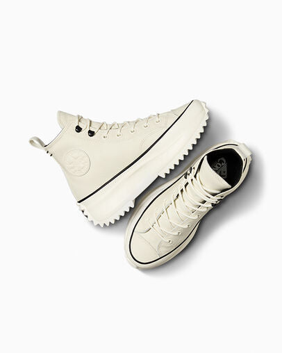 SNEAKERS RUN STAR HIKE PLATFORM LEATHER CONVERSE DONNA
