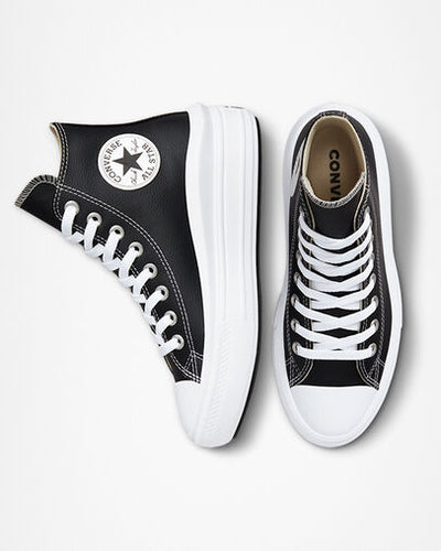 SNEAKERS CHUCK TAYLOR ALL STAR MOVE PLATFORM FOUNDATIONAL LEATHER CONVERSE DONNA
