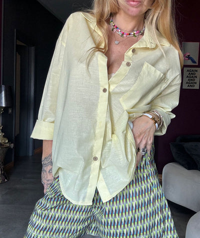 2437 Giallo - Camicie - Pink