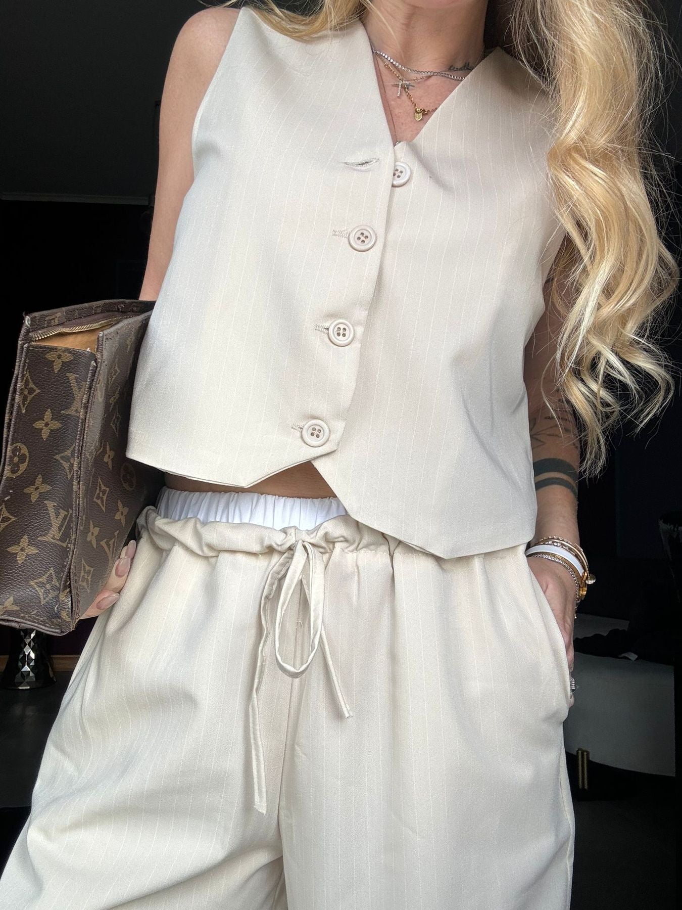 12632 Beige - Completi - Pink