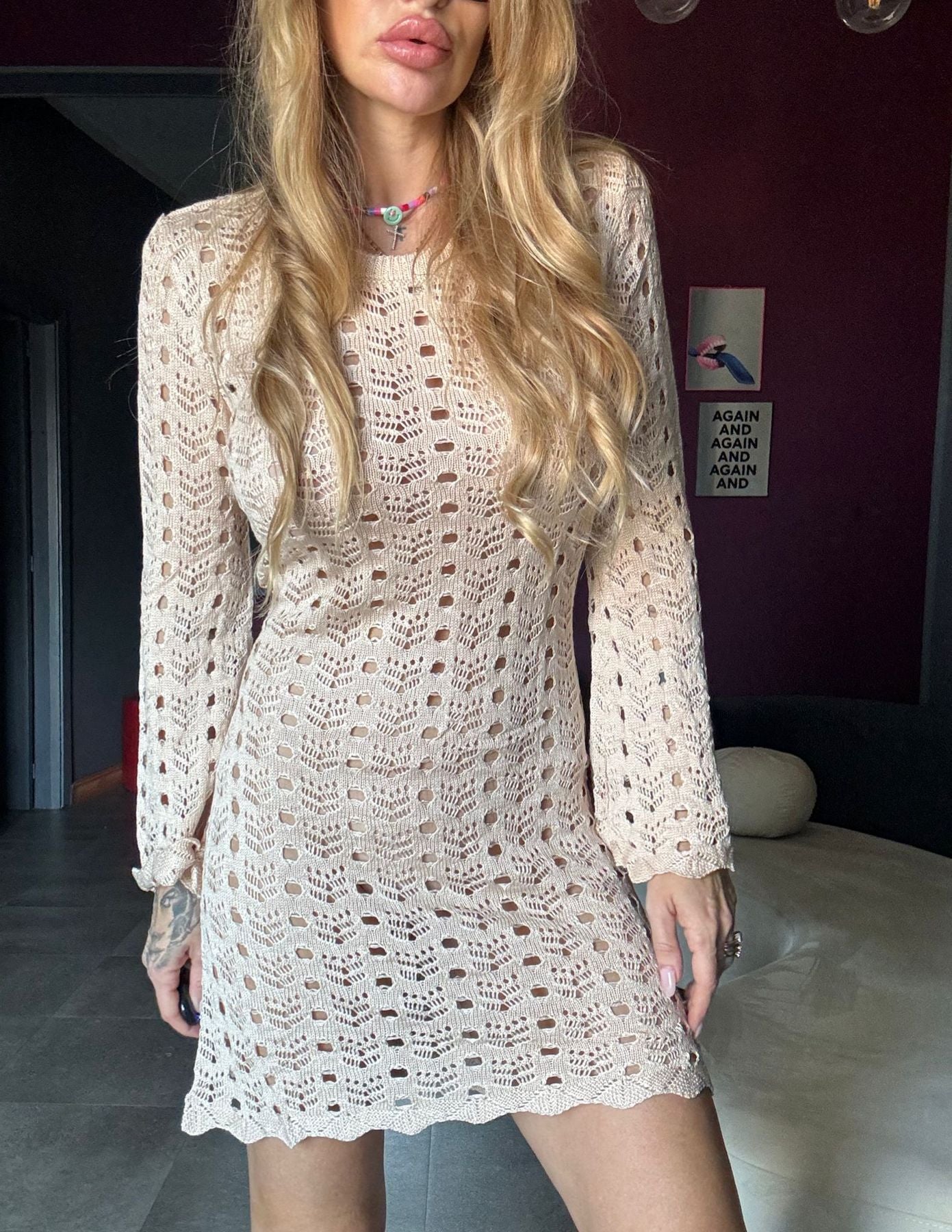 182 Beige - Vestiti - Pink