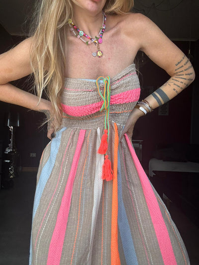 9886 Multicolor - Vestiti - Kappaò Pink