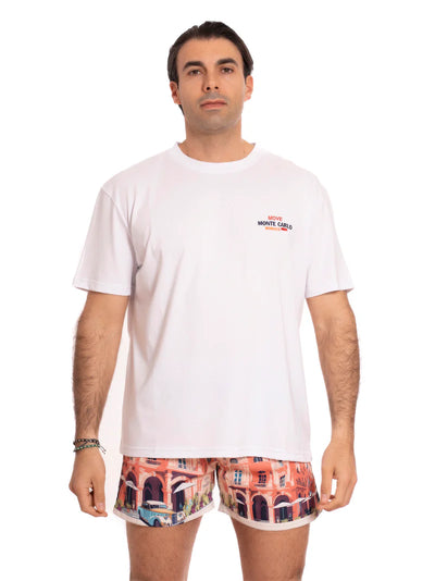 T-Shirt Montecarlo Bianco - T-Shirt - Move Beachwear