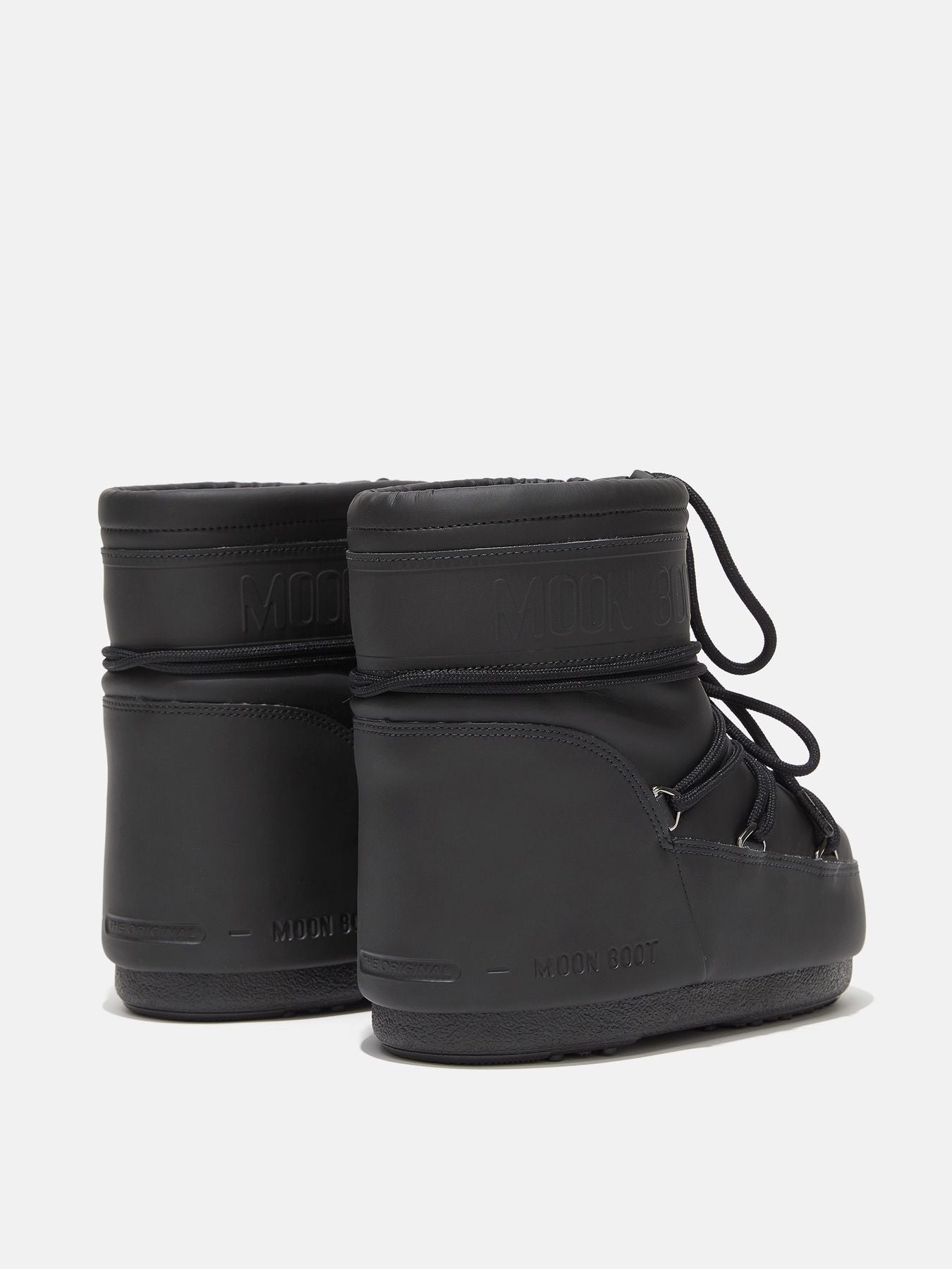 STIVALETTI ICON LOW RUBBER NERO MOON BOOT DONNA