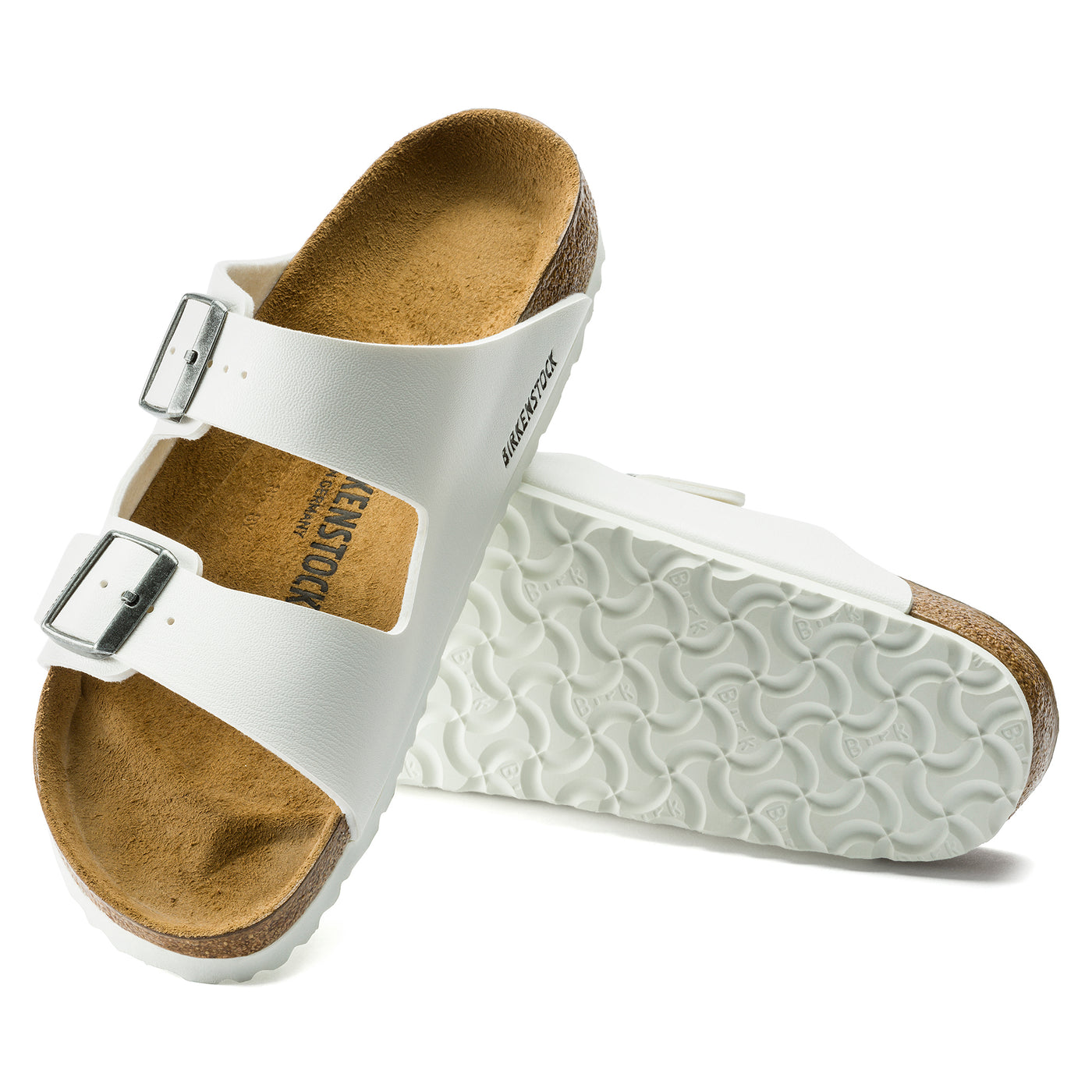 SANDALI ARIZONA WHITE BIRKENSTOCK UNISEX