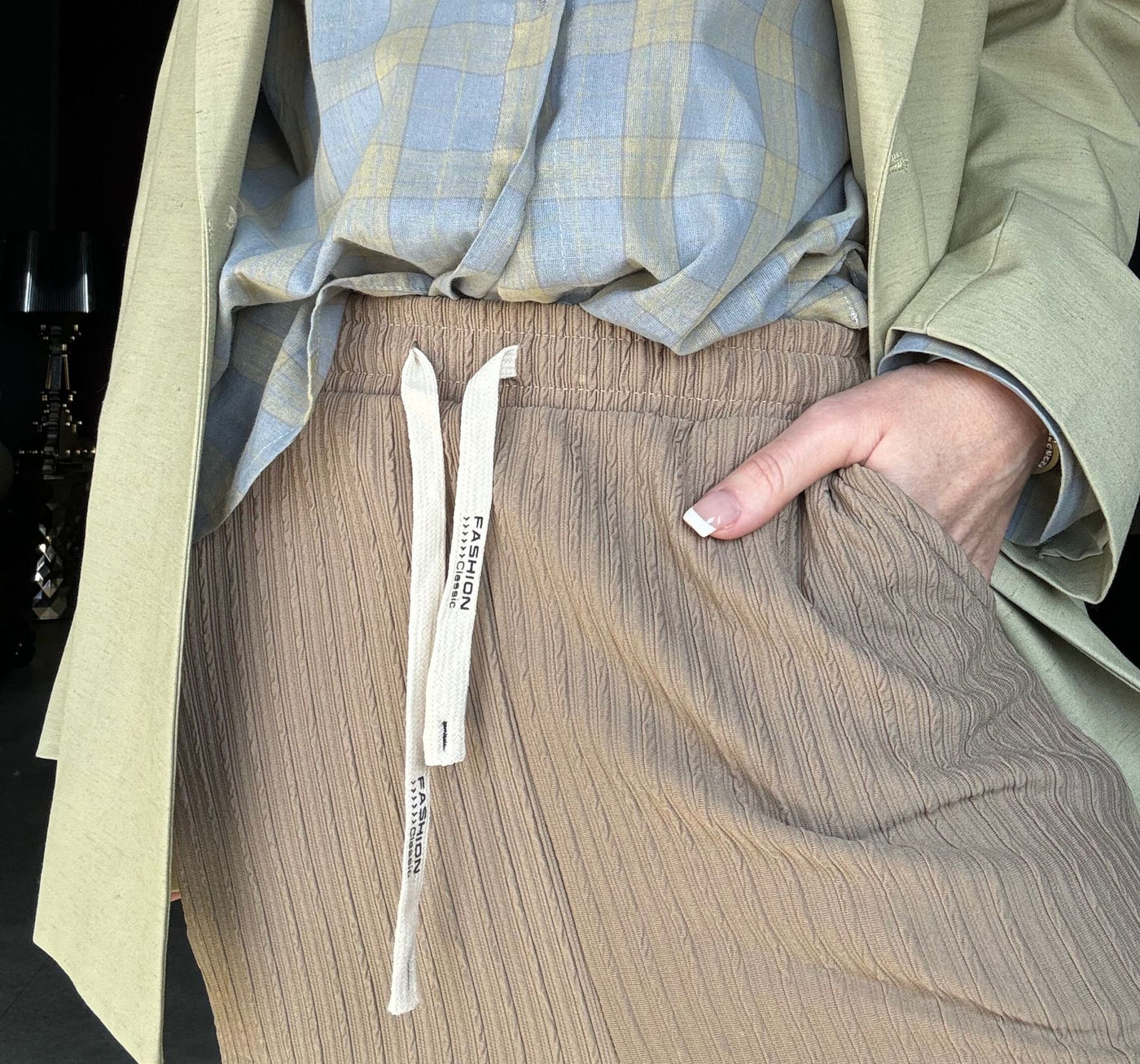 7359 Beige - Pantaloni - Kappaò Pink