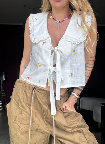 81137 Bianco - Camicie - Pink