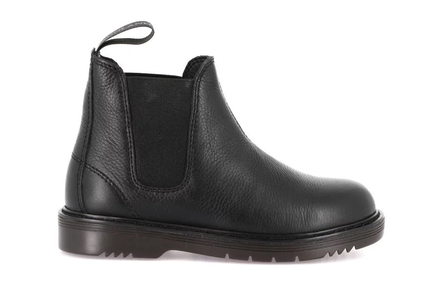 PO1811 Nero-Nero - Stivaletti - Grunland Junior