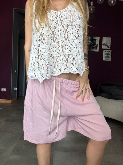 6067 Rosa - Shorts - Pink