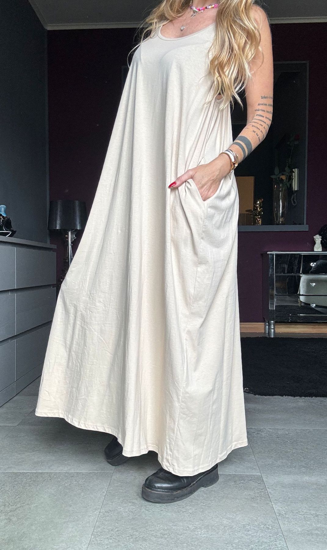 8737 Beige - Vestiti - Lumina
