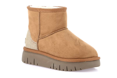 PO1838 Cuoio - Stivaletti - Grunland Junior