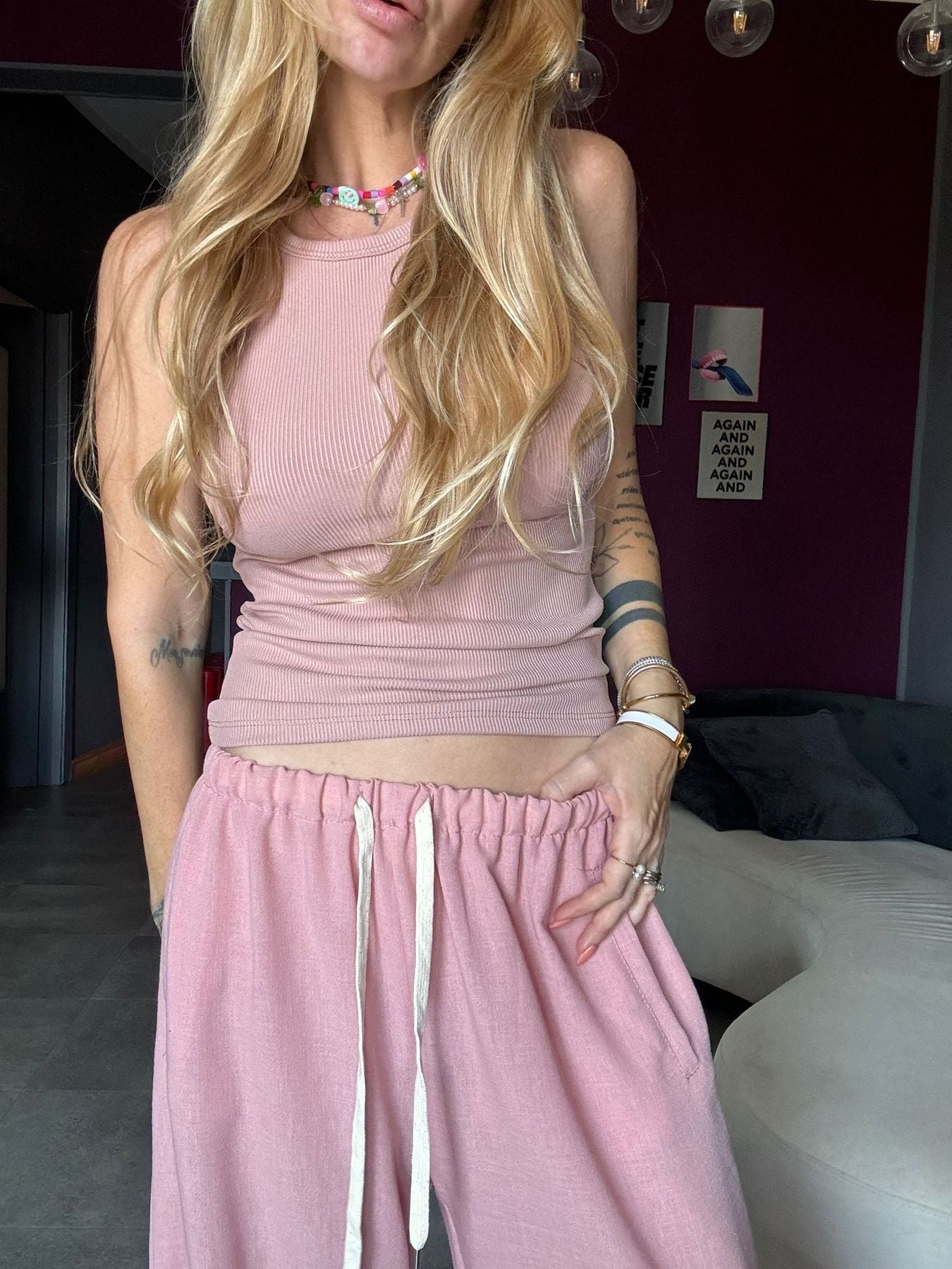 5109 Rosa - Canotte - Pink