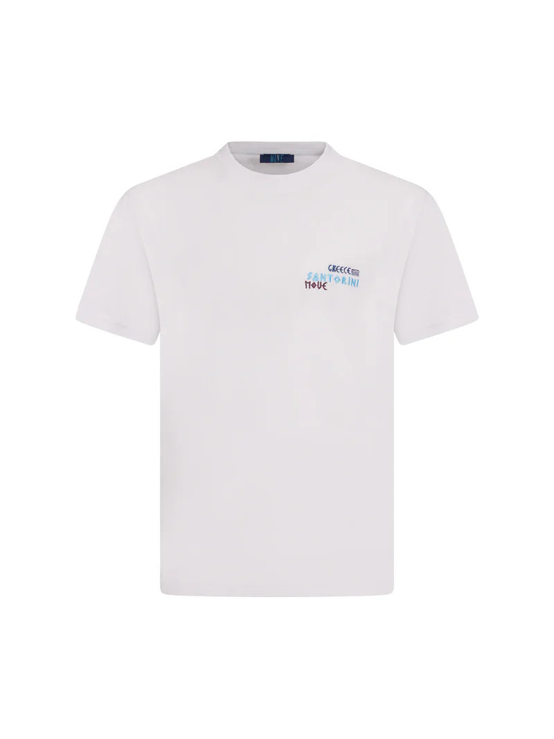 T-Shirt Grecia Bianco - T-Shirt - Move Beachwear