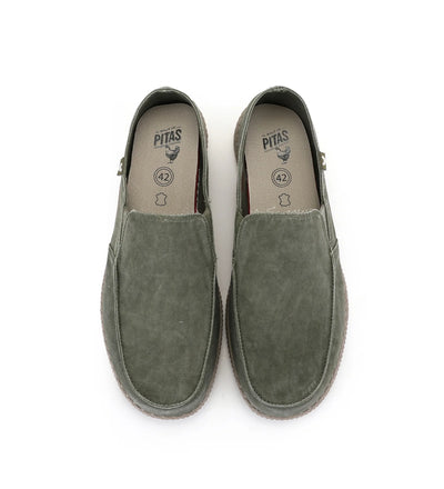 WP150 Slip On Washed Kaki - Scarpe - Walkin Pitas