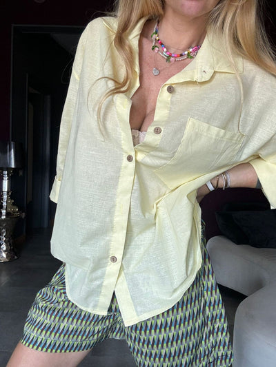 2437 Giallo - Camicie - Pink