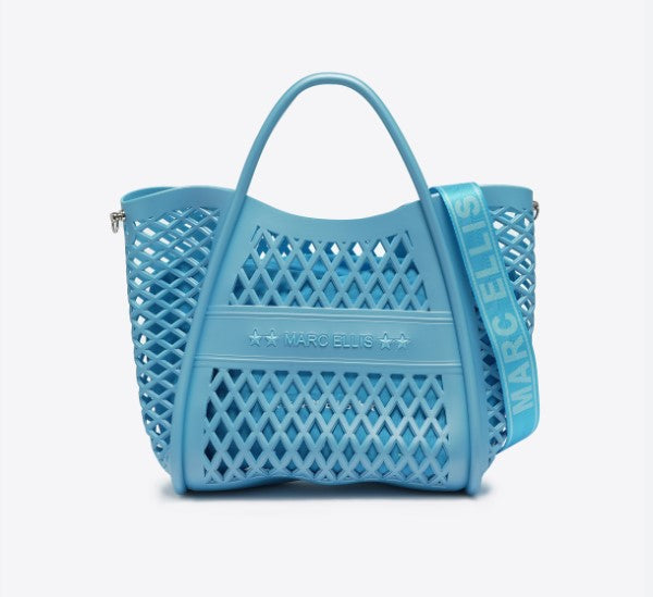 Flat Buby Basket Norse Blue/Silver - Borse - Marc Ellis