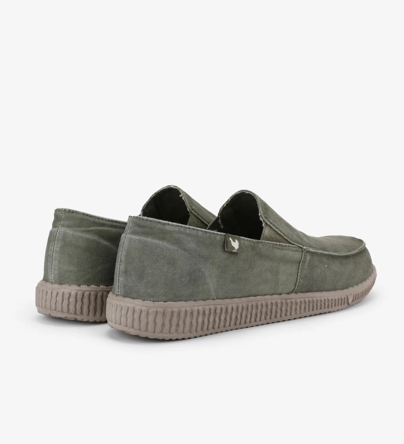 WP150 Slip On Washed Kaki - Scarpe - Walkin Pitas