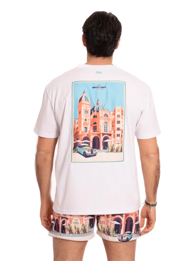 T-Shirt Montecarlo Bianco - T-Shirt - Move Beachwear