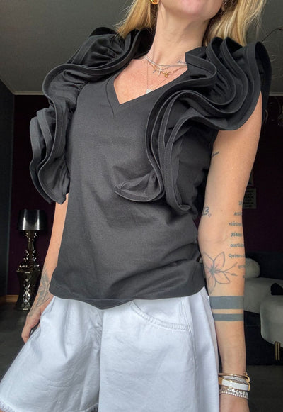 7810 Nero - Maglie - Lumina