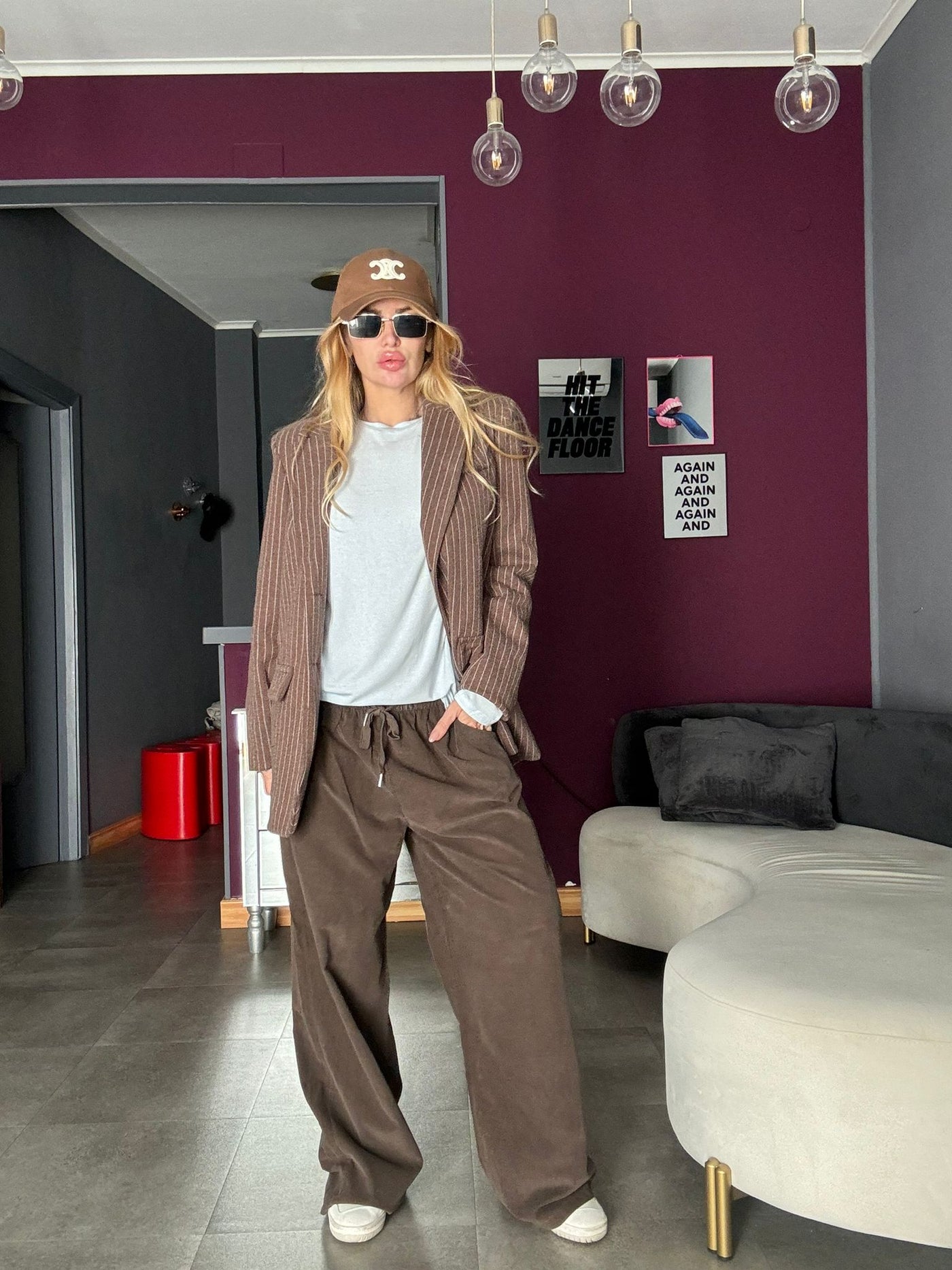 24548 Marrone - Pantaloni - Kappaò Pink