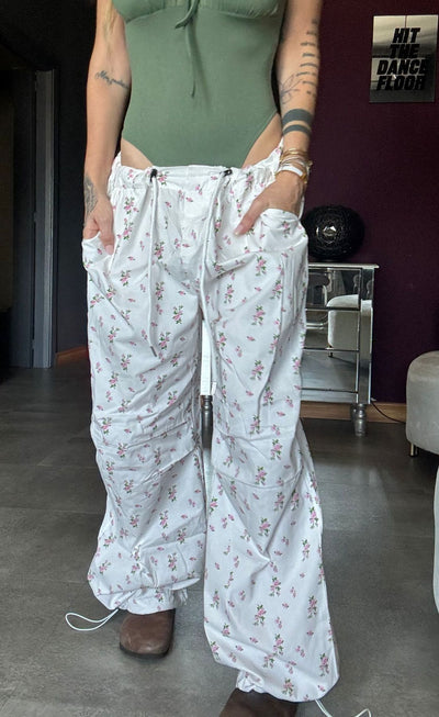 21413 Bianco - Pantaloni - Pink