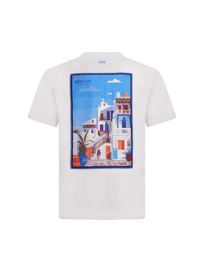 T-Shirt Grecia Bianco - T-Shirt - Move Beachwear