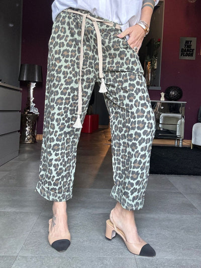 32462 Verde - Pantaloni - Pink