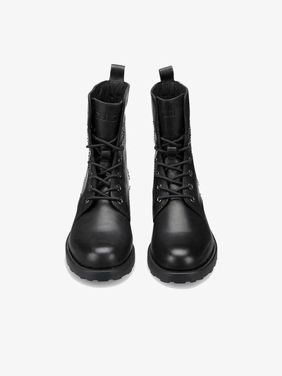 ANFIBI  CULT IN PELLE ZEPPELIN 472 MID W LEATHER BLACK