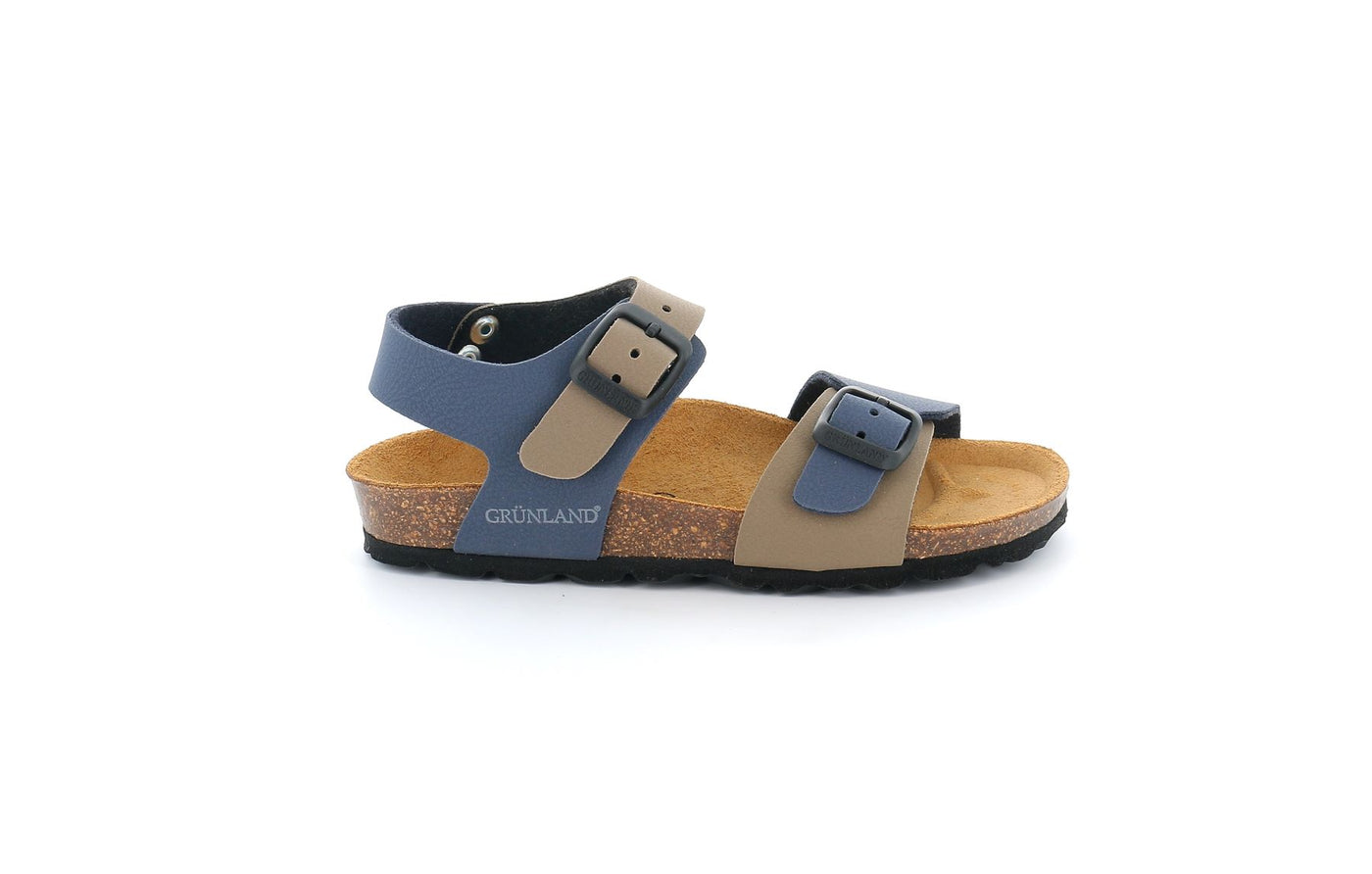 SB0901 Blu-Tortora - Sandali - Grunland Junior