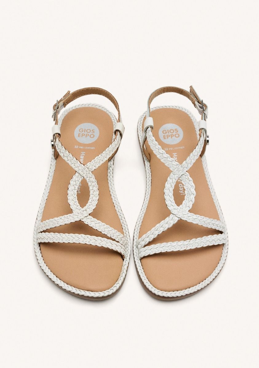 Gioseppo - Sandalias Amarillas de Piel con Print Fantasía para Bebé Gioseppo - Sandalias Amarillas de Piel con Print Fantasía para Bebé
