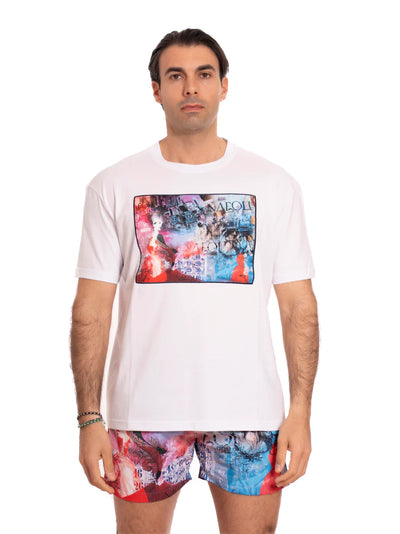 T-Shirt Napoli Bianco - T-Shirt - Move Beachwear