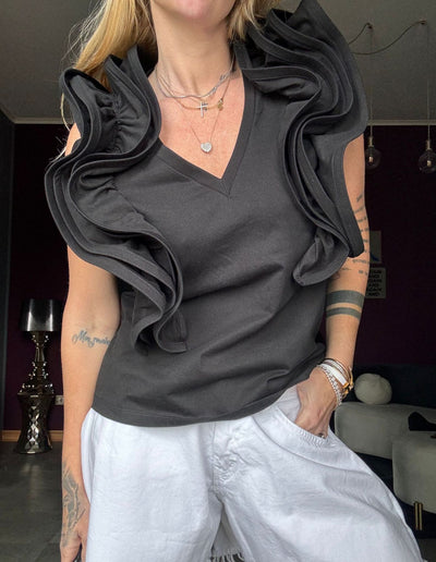 7810 Nero - Maglie - Lumina