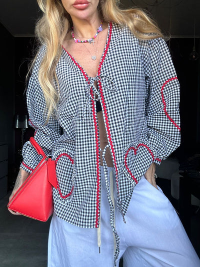 5419 Nero - Camicie - Pink