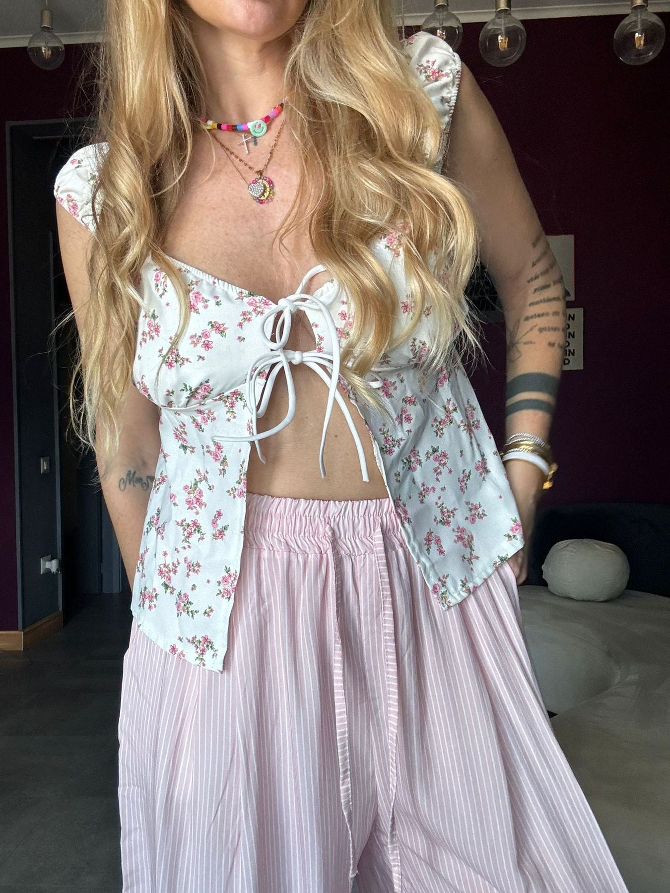 33922 Bianco/Rosa - Camicie - Kappaò Pink