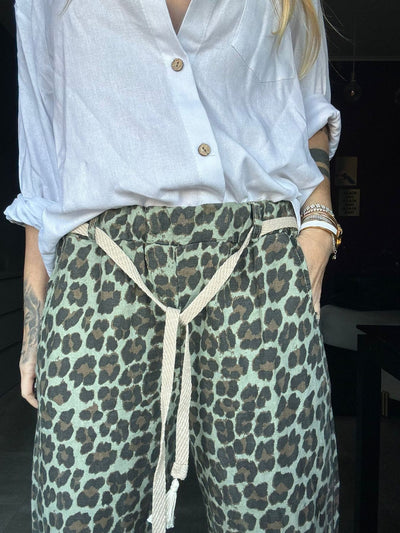 32462 Verde - Pantaloni - Pink
