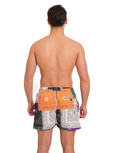 SVN Print 25 Bandana Patch - Costumi - Move Beachwear
