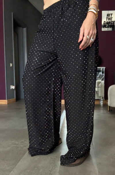 5761 Nero - Pantaloni - Pink