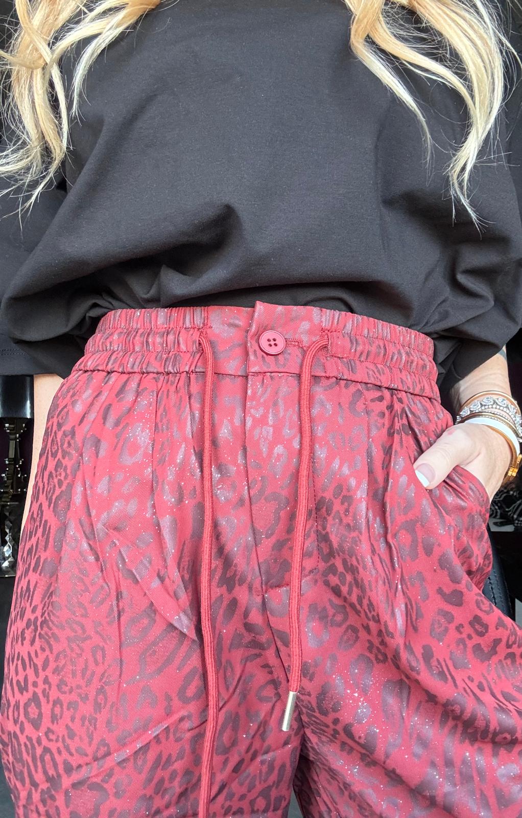 17921 Bordeaux - Pantaloni - Pink