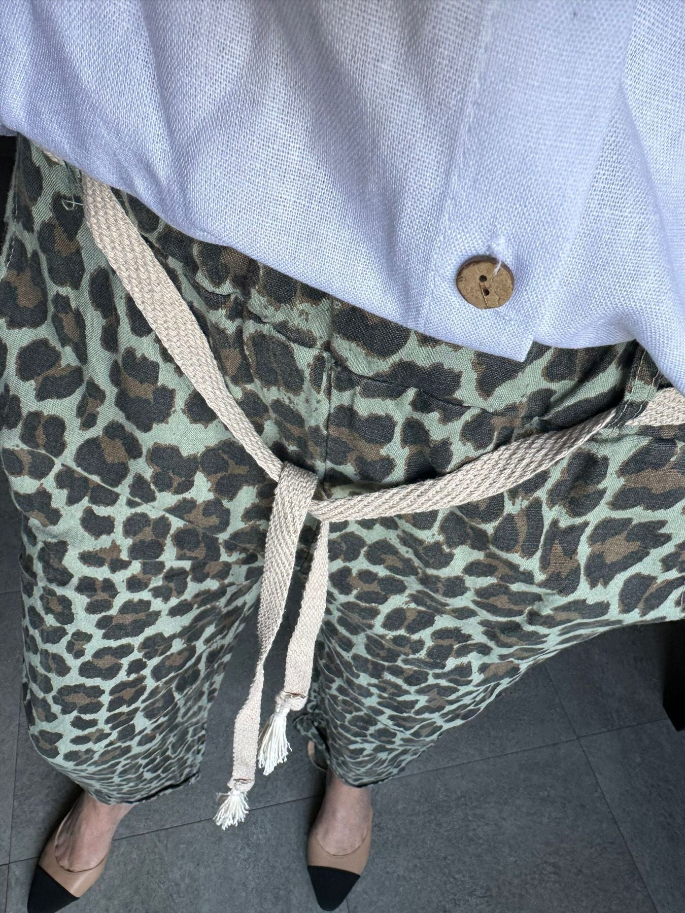 32462 Verde - Pantaloni - Pink