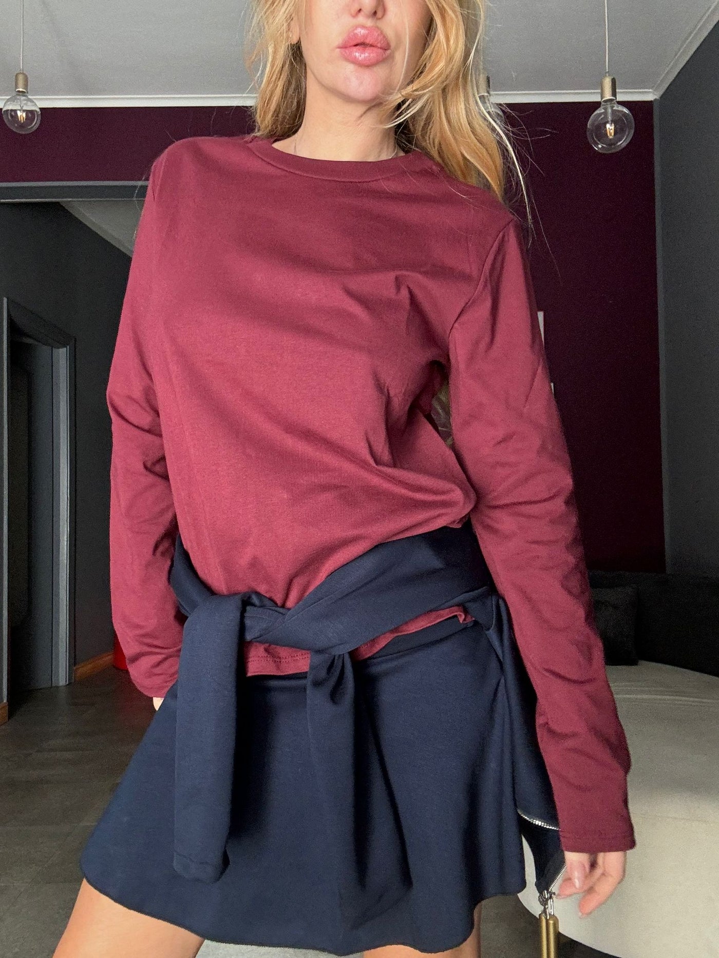KO8157 Bordeaux - T-Shirt - Lumina