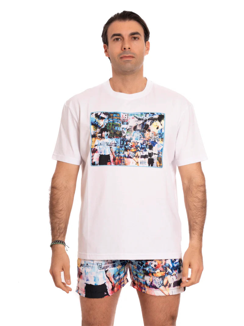 T-Shirt Diego Bianco - T-Shirt - Move Beachwear