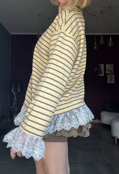 34873 Giallo - Maglie - Kappaò Pink