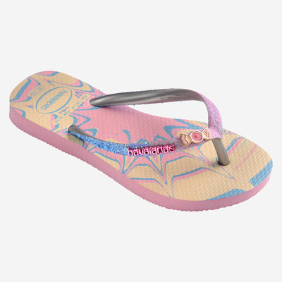 Kids Slim Glitter Trendy Pink Glow - Infradito - Havaianas