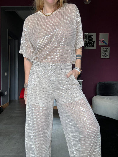 0584 Beige - Pantaloni - Lumina