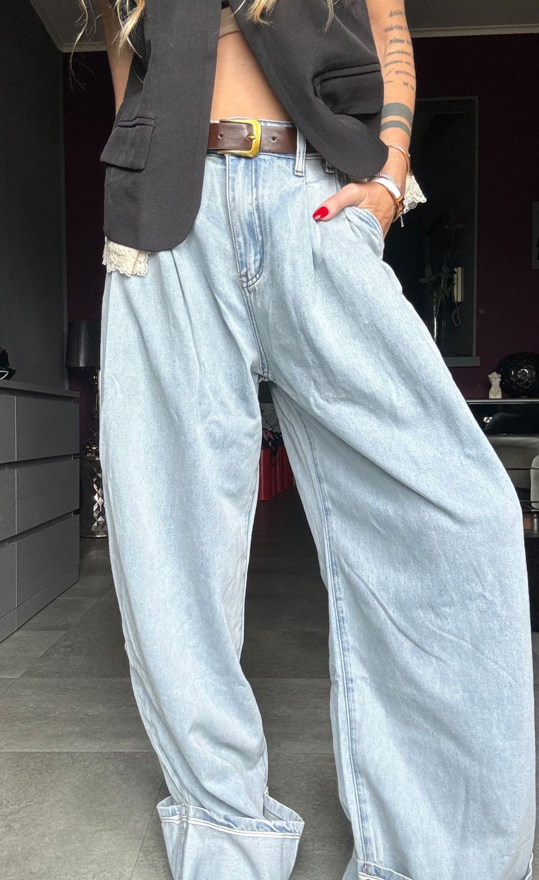 028 Jeans - Pantaloni - Pink